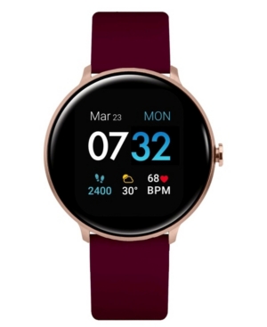 image of Women-s Sport-s iTouch Merlot Silicone Strap Smart Watch 43.2mm