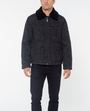 Vince Camuto Men's Wool Bomber Jacket