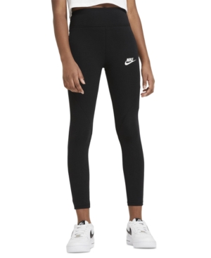 image of Nike Sportswear Big Girl-s High-Waist Leggings