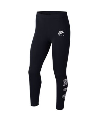 girls navy nike leggings