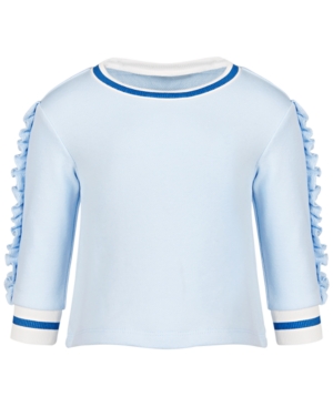 First Impressions Baby Girls Ruffled Sleeve Top Created for Macy's