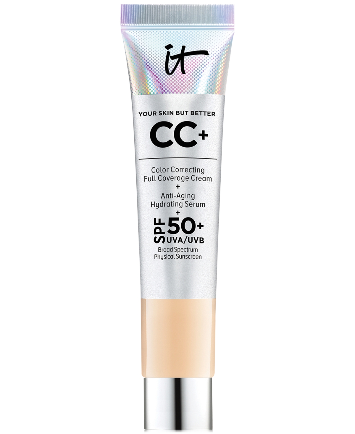 It Cosmetics Cc+ Cream With Spf 50+ Travel Size In Fair Light
