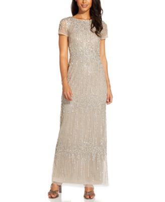 Adrianna Papell - Beaded Sheath Dress