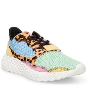 image of Steve Madden Women-s Run Mesh Lace-Up Trainers