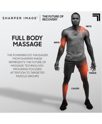 Sharper Image Massager Deep Tissue Percussion with Case