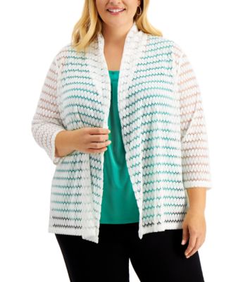 crochet cardigan plus size