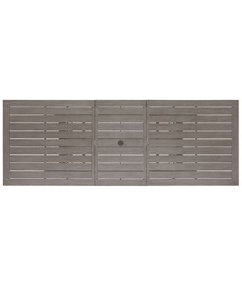 Agio - Wayland Aluminum 110" x 40" Outdoor Extension Dining Table