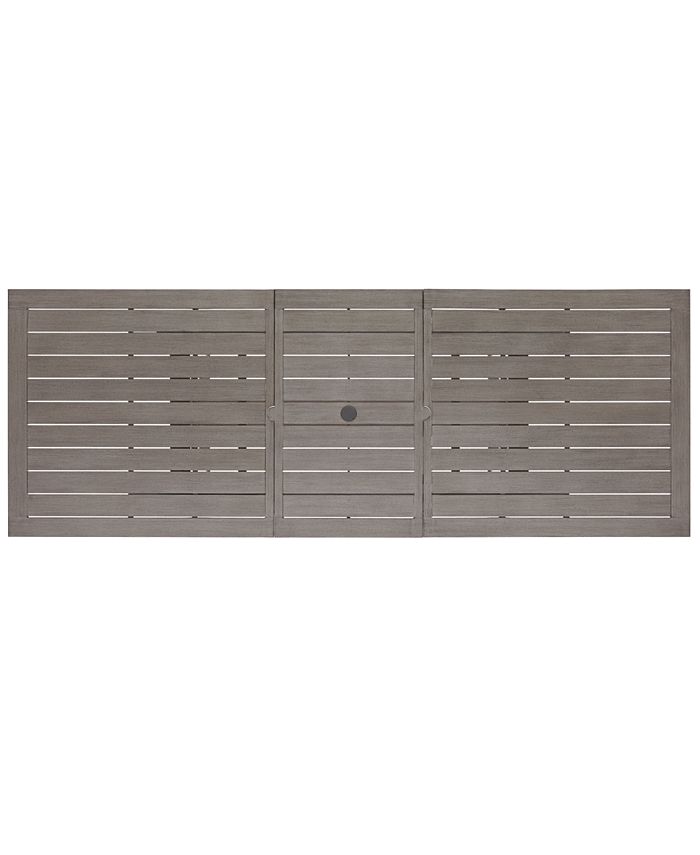 Agio Wayland Aluminum 87" x 40" (extends to 110") Outdoor Extension