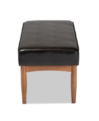 Arvid Mid-Century Modern Dining Bench