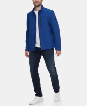 Calvin Klein Men's Soft Shell Open Bottom Jacket