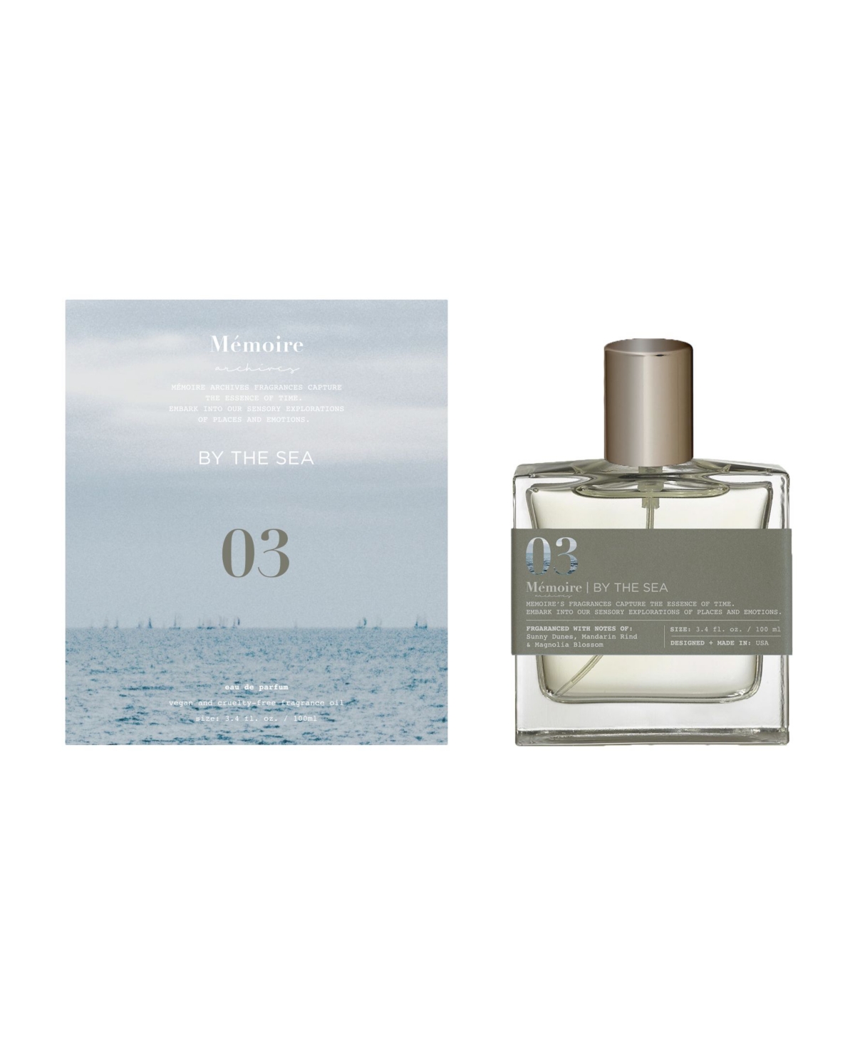 Memoire Archives By The Sea Eau De Parfum,  oz & Reviews - Perfume -  Beauty - Macy's