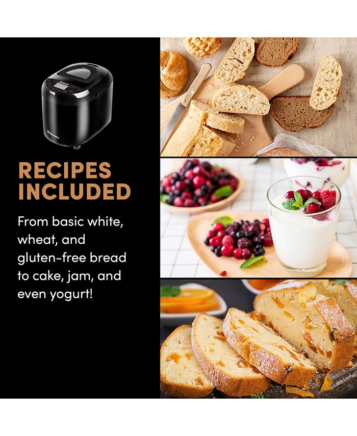 Elite Gourmet Programmable Bread Machine Maker Macy