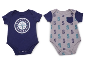 Outerstuff Newborn Seattle Mariners Pocket 2pack Set