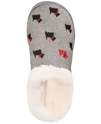 Charter club sales scottie slippers