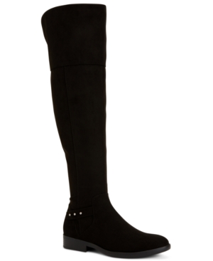 image of Style & Co Lessah Wide-Calf Over-The-Knee Boots, Created for Macy-s Women-s Shoes
