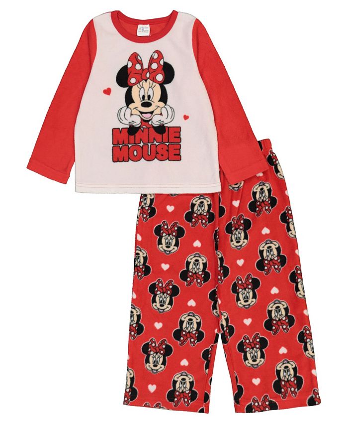 AME Minnie Mouse Toddler Girl 2 Piece Pajama Set & Reviews - Pajamas ...