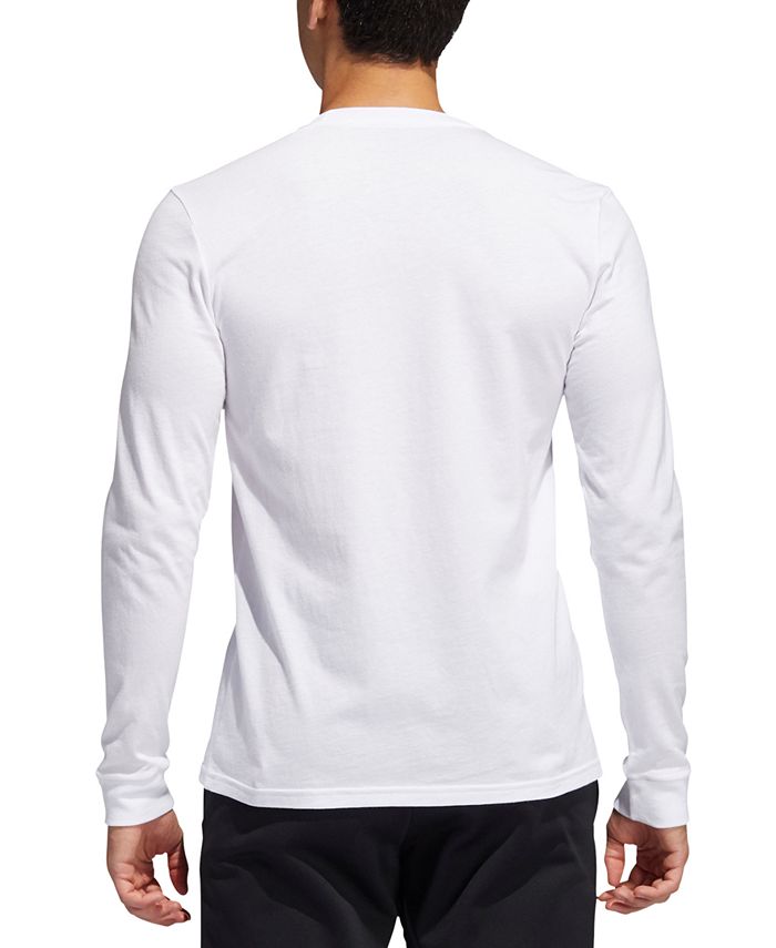 adidas Men's Logo Long-Sleeve T-Shirt & Reviews - Activewear - Men - Macy's