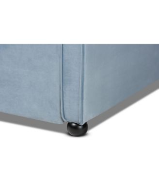 Freda Traditional and Transitional Twin Size Daybed with Trundle