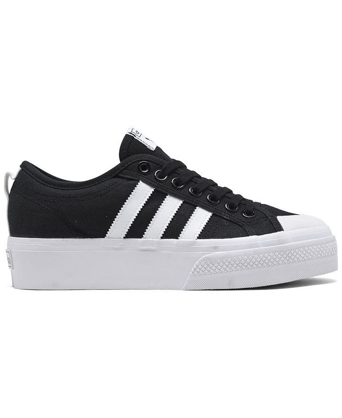 women's adidas originals nizza platform casual shoes