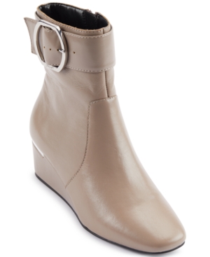 image of Dkny Women-s Lucy Buckled Booties