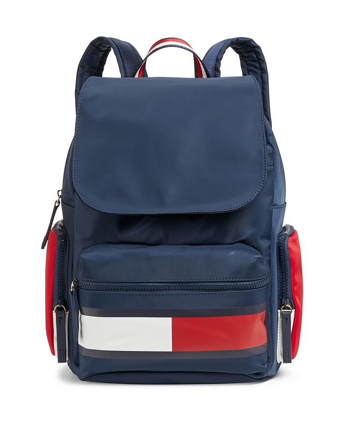 Tommy Hilfiger Allie Colorblock Flap Backpack Macy's