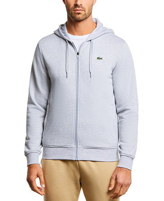 Lacoste Men's SPORT Long Sleeve Full-Zip Solid Hoodie & Reviews - Hoodies & Sweatshirts - - Macy's