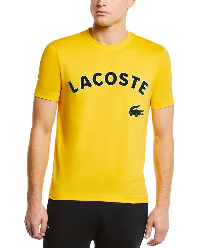 Lacoste Men’s LIVE Standard Fit Short Sleeve Crew Neck Cotton Jersey T ...