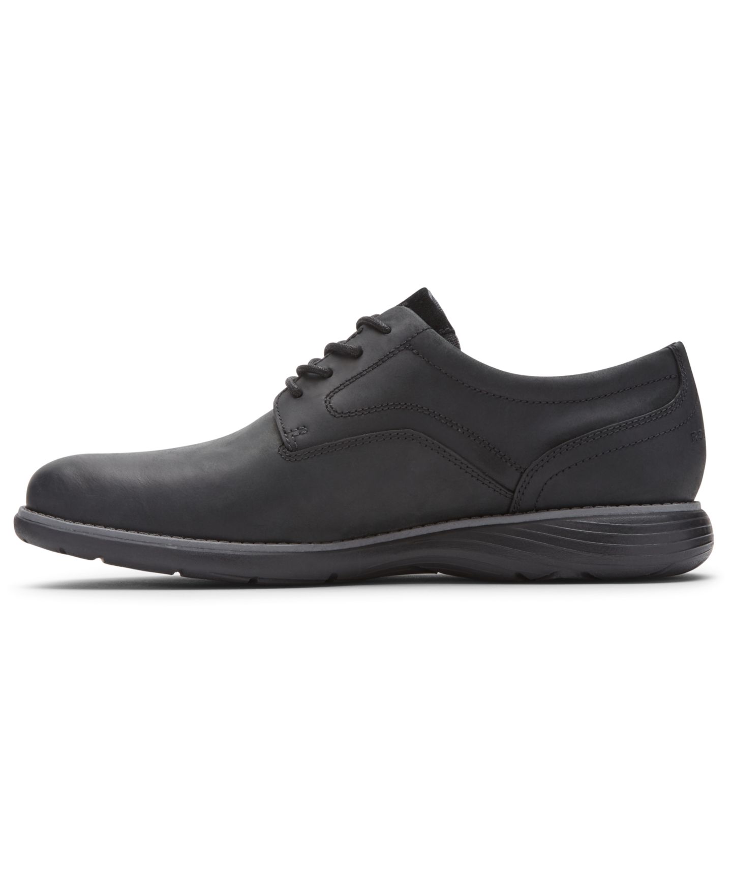 Мужские туфли Rockport Garett Plain Toe Oxford, цвет: Чёрный — фото 2