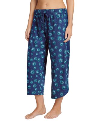 Jockey Printed Cotton Capri Sleep Pants 