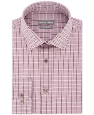 Geoffrey Beene - Men's Classic/Regular Fit Non-Iron Dress Check Dress Shirt