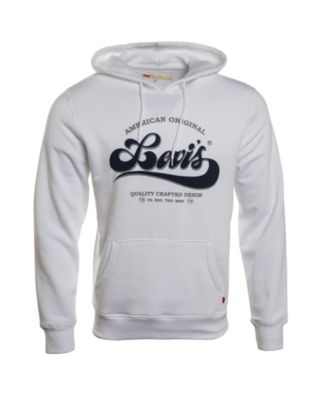 white levis hoodie mens