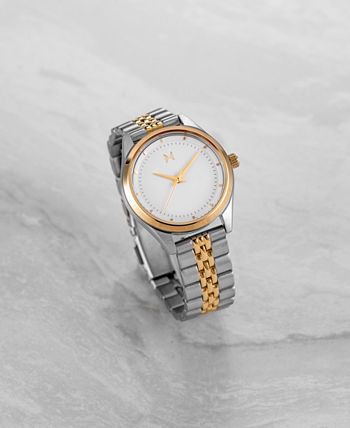 MVMT Women s Rise Mini Two Tone Stainless Steel Bracelet Watch