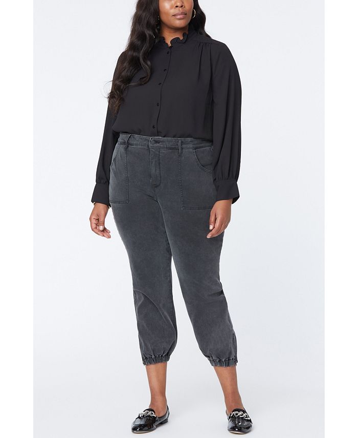 NYDJ Plus Size Stretch Denim Jogger Jeans Macy's