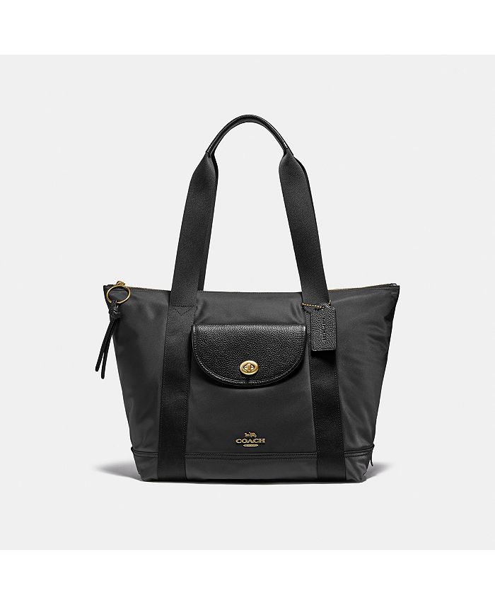 Rose print coach bag new arrivals