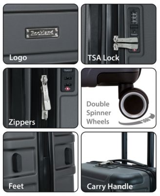 Boston 3pc Hardside Luggage Set