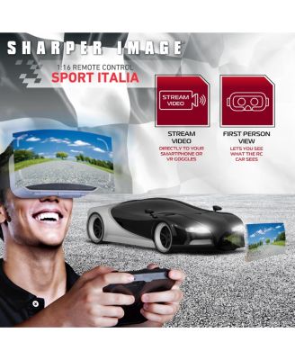 Sharper Image Toy RC Car Italia Racer 1:16 with Virtual Reality