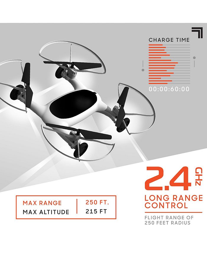 Sharper Image Fly and Drive 7" Drone Macy