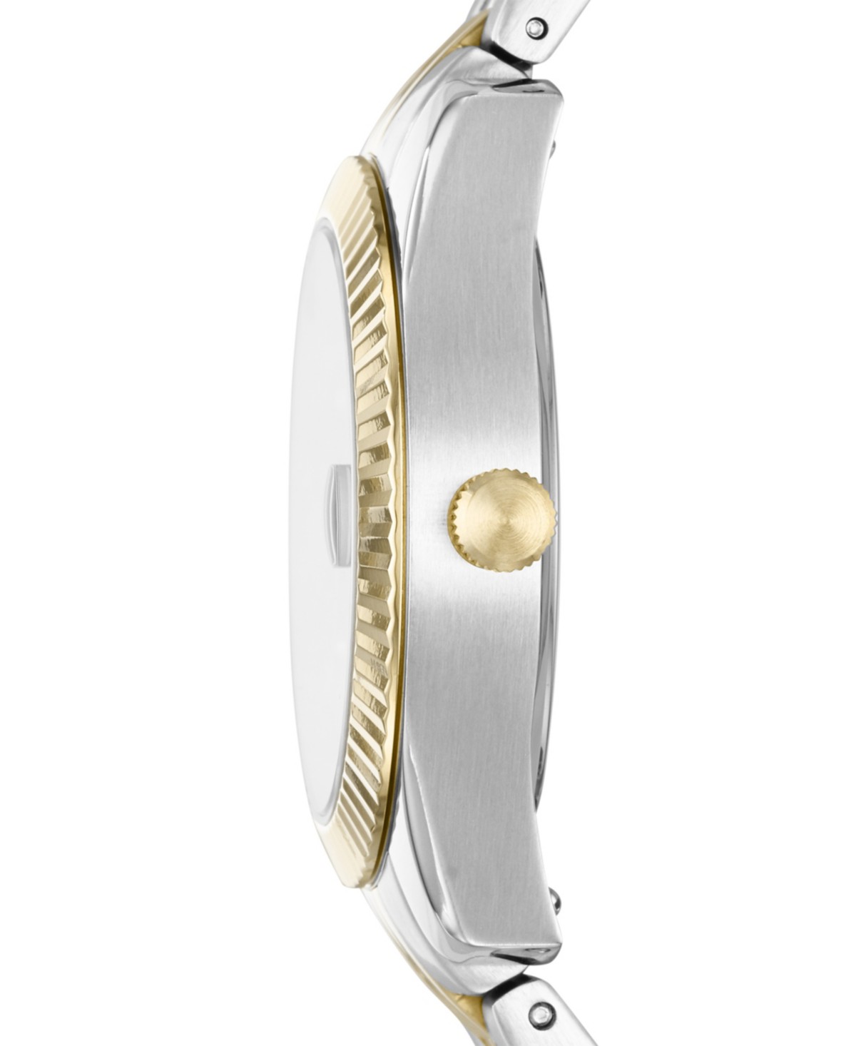 Женские часы-браслет Fossil Scarlette Mini двухцветные 32мм — фото 1