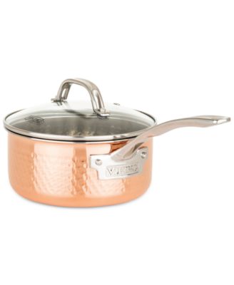 3-Ply Hammered Copper Clad 10-Pc. Cookware Set