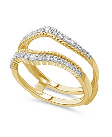 Diamond Enhancer Ring Guard (3/8 ct. tw.) in 14K White, Yellow or Rose Gold