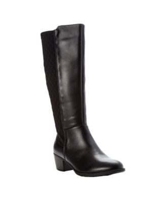 Propét Women's Talise Leather Wide Calf Tall Boots - Macy's
