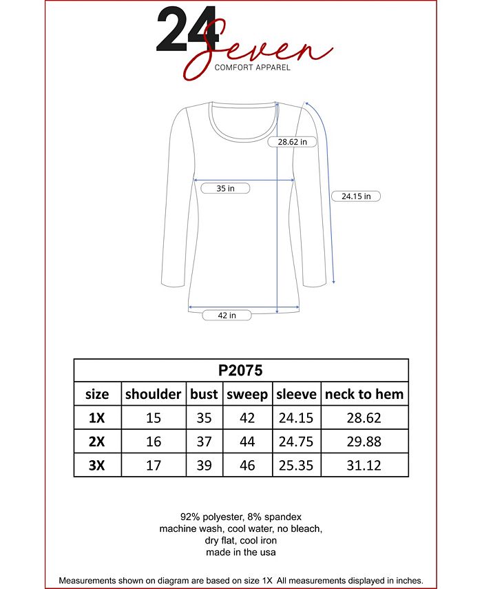 24seven Comfort Apparel - 