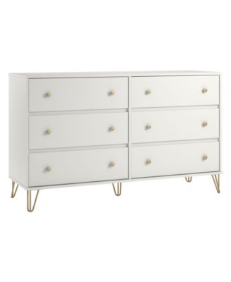 Novogratz Collection Novogratz Finley 6 Drawer Dresser