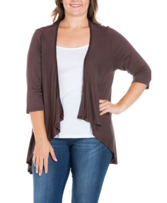 plus size chocolate brown sweater