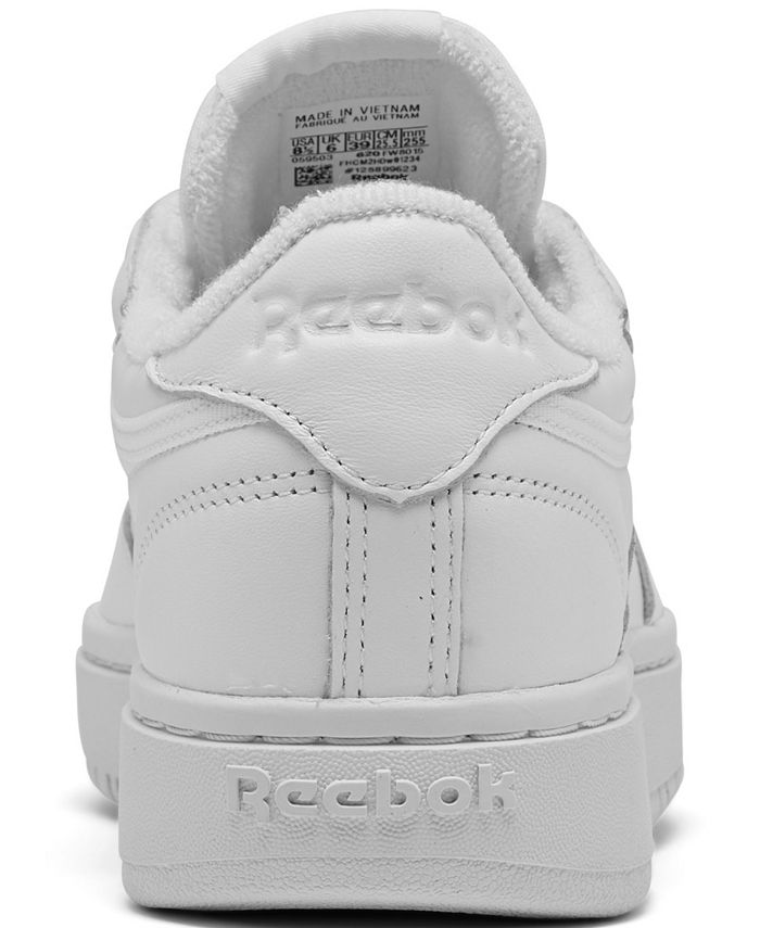 reebok club c double tan