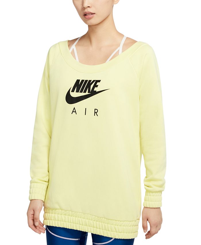 nike air fleece top