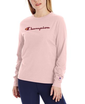 Long-sleeve T-shirt In Hush Pink | ModeSens