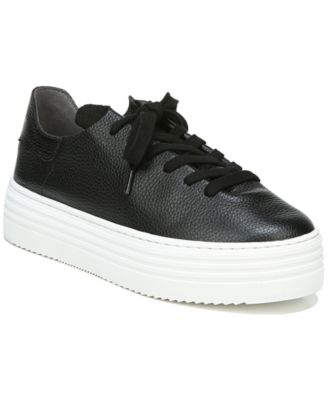 womens black platform sneakers