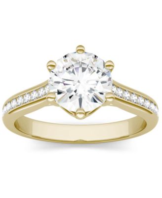 Moissanite Engagement Ring (1-5/8 ct. t.w. DEW) 