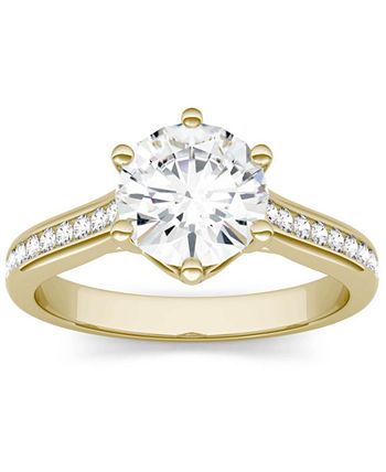 Charles & Colvard - Moissanite Engagement Ring (1-5/8 ct. t.w. DEW)